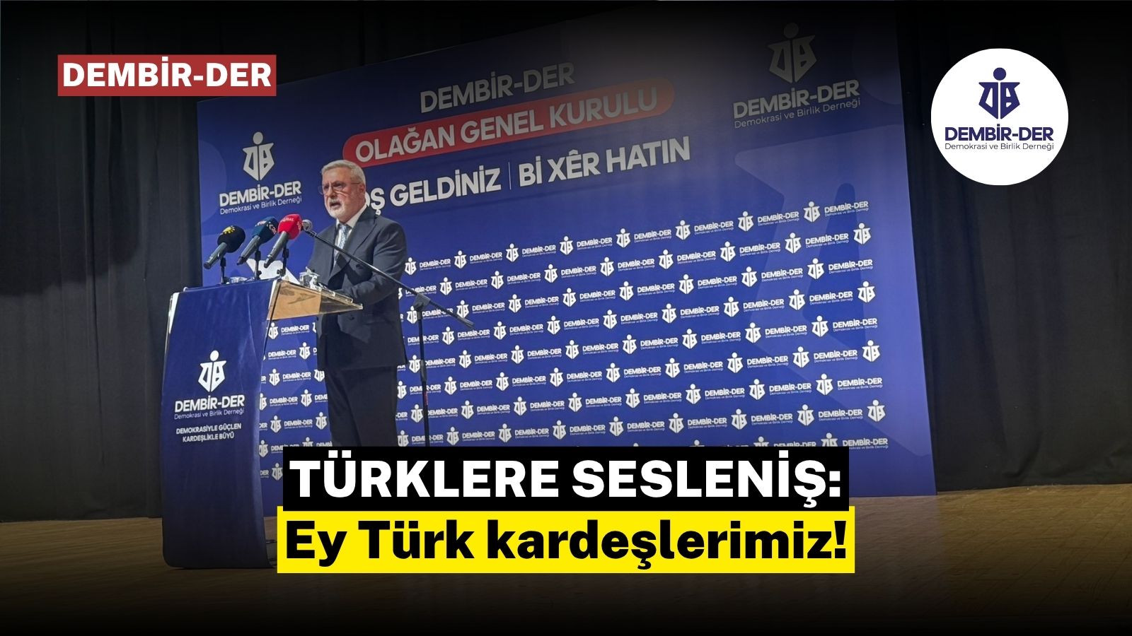 TÜRKLERE SESLENİŞ: Ey Türk kardeşlerimiz!